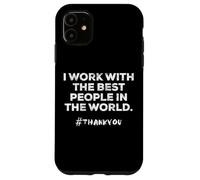 Carcasa para iPhone 11 Líderes de Agradecimiento a los empleados Jefe CEO Vintage Distressed