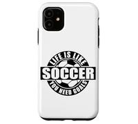 Carcasa para iPhone 11 Life Lessons Porterías de fútbol
