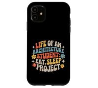 Carcasa para iPhone 11 Life of An Architecture Student Eat Sleep Project -