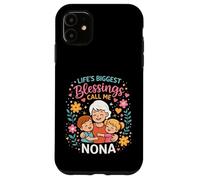 Carcasa para iPhone 11 Life'S Biggest Blessings Call Me Nona Italian Grandma