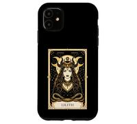 Carcasa para iPhone 11 Lilith Tarot Card Wicca Gothic Goddess Pagan Ocult