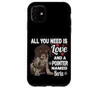 Carcasa para iPhone 11 Lindo Puntero Llamado Berta para alemán Puntero de Pelo Corto