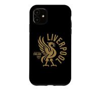 Carcasa para iPhone 11 Liverpool Inglaterra EST. 1207 Impresión Redonda Dorada