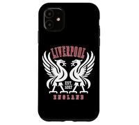 Carcasa para iPhone 11 Liverpool Inglaterra EST. 1207 Twin Liverbirds