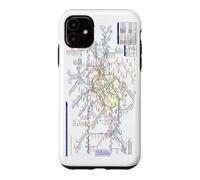 Carcasa para iPhone 11 Londres Reino Unido Metro Train Railway - Souvenir Ruta Mapa Europa
