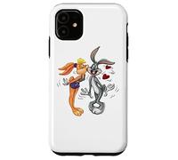 Carcasa para iPhone 11 Looney Tunes Bugs and Lola Kiss Valentine's Day