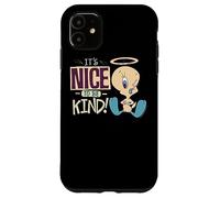 Carcasa para iPhone 11 Looney Tunes Tweety Nice To Be Kind