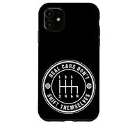 Carcasa para iPhone 11 Los Autos Reales no se cambian a sí mismos Conducción Manual de automóviles