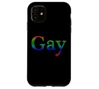 Carcasa para iPhone 11 Los Derechos de los homosexuales legalizan el Matrimonio Gay LGBTQIA Bandera del Orgullo Gay