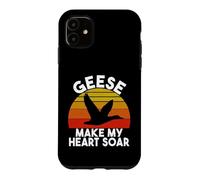 Carcasa para iPhone 11 Los Gansos Hacen Que mi corazón se Eleve Ganso