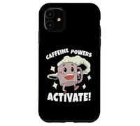 Carcasa para iPhone 11 Los Poderes de la cafeína activan Las mañanas de la Oficina del Amante del café
