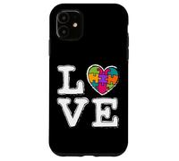 Carcasa para iPhone 11 Love Accept Advocate Apoya El Mes De La Concienciación sobre