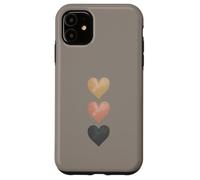 Carcasa para iPhone 11 Love - Three Hearts