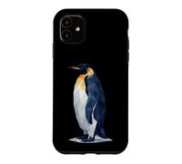 Carcasa para iPhone 11 Low Poly Emperor Penguins Geometric Art