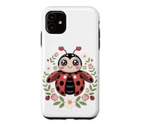 Carcasa para iPhone 11 Lucky Little Ladybug Bug Insect Garden Cute
