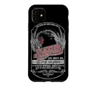 Carcasa para iPhone 11 Lynyrd Skynyrd Underbrush Live 70's Rock Retro Festival Biker