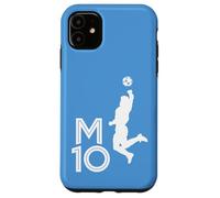 Carcasa para iPhone 11 M10 Maradona Logo - Silueta de la Mano de Dios