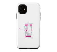 Carcasa para iPhone 11 M3GAN Neon Combat Mode Schematic Design