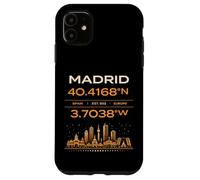 Carcasa para iPhone 11 Madrid España Coordina Diseño de Identidad Minimal City