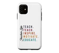 Carcasa para iPhone 11 Maestro Vida Enseñar Inspirar Motivar Educar
