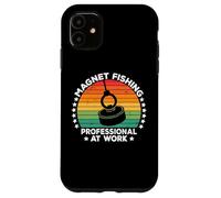 Carcasa para iPhone 11 Magnet Fishing Treasure Hunters Dirt Fisher Metal Detecting