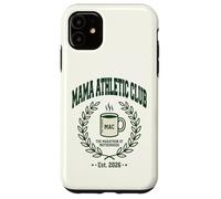 Carcasa para iPhone 11 Mama Athletic Club EST 2026 Maratón de la Maternidad mamá Divertida