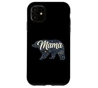 Carcasa para iPhone 11 Mama Bear Celestial Print Pattern Stars Astronomía Astrología