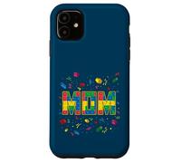 Carcasa para iPhone 11 Mamá del Cumpleaños Kid Ladrillo Constructor Escuadrón De Cumpleaños