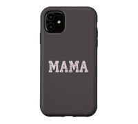 Carcasa para iPhone 11 Mama Floral Patchwork Style Lettering Cute Vintage Mom