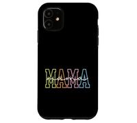 Carcasa para iPhone 11 Mama Letters Colorido Día de la Madre Cool Mama Print