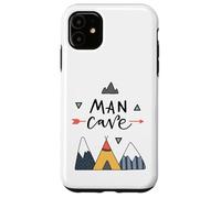 Carcasa para iPhone 11 Man Cave Mountain Arrow Theme para Hombres entusiastas