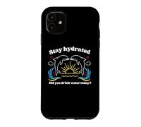 Carcasa para iPhone 11 MANTENTE HIDRATADO - ¿BEBISTE Agua Hoy? Delfines