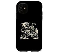 Carcasa para iPhone 11 Manticore Dark Fantasy Monster Criatura mítica Medieval