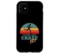 Carcasa para iPhone 11 Maratonero y Primera Maratón por 13.1 Solo Estoy Medio Loco