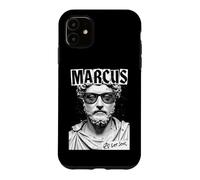 Carcasa para iPhone 11 Marco Aurelio Divertida Filosofía Obtener Estoico Vintage Punk