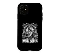 Carcasa para iPhone 11 Marco Aurelio Emperador Estoico Filosofía Romana
