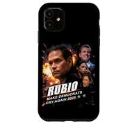 Carcasa para iPhone 11 Marco Rubio 2028 Make Democrats Cry Again Action Poster