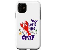 Carcasa para iPhone 11 Mardi Gras Lets Get Cray Crawfish It Ain't Gonna Suck Itself