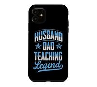 Carcasa para iPhone 11 Marido Papá Enseñando Leyenda Padres Día Maestro