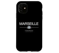 Carcasa para iPhone 11 Marsella Francia Viaje a Francia Regalo de Marsella