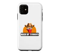 Carcasa para iPhone 11 Mask Up Students Back To School Social distancing Teachers