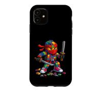 Carcasa para iPhone 11 Master Builder Ninja Building Blocks Brick Builders Boys Kid