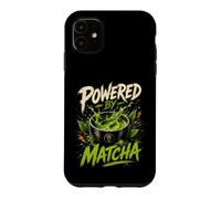 Carcasa para iPhone 11 Matcha Green Japanese Tea Drink Beverage Humor