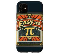 Carcasa para iPhone 11 Matemáticas Retro Tan fáciles como Pi