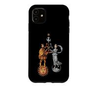 Carcasa para iPhone 11 Matrimonio alquímico del Rey/Reina Sol y Luna