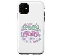 Carcasa para iPhone 11 Mattel - Polly Pocket Holidays - Polly Jolly Navidad Iconos