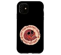 Carcasa para iPhone 11 May The Bridges I Burn Light My Way Skull Gothic Graphic