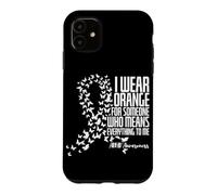 Carcasa para iPhone 11 Me Pongo Naranja para Alguien Que Significa Todo para mí TDAH