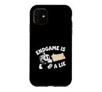 Carcasa para iPhone 11 Mechanical Keyboard Endgame Is A Lie Custom Keeb Mascot