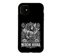 Carcasa para iPhone 11 Medicina Buda Sanación Sabiduría Sagrada Lotus Mandala